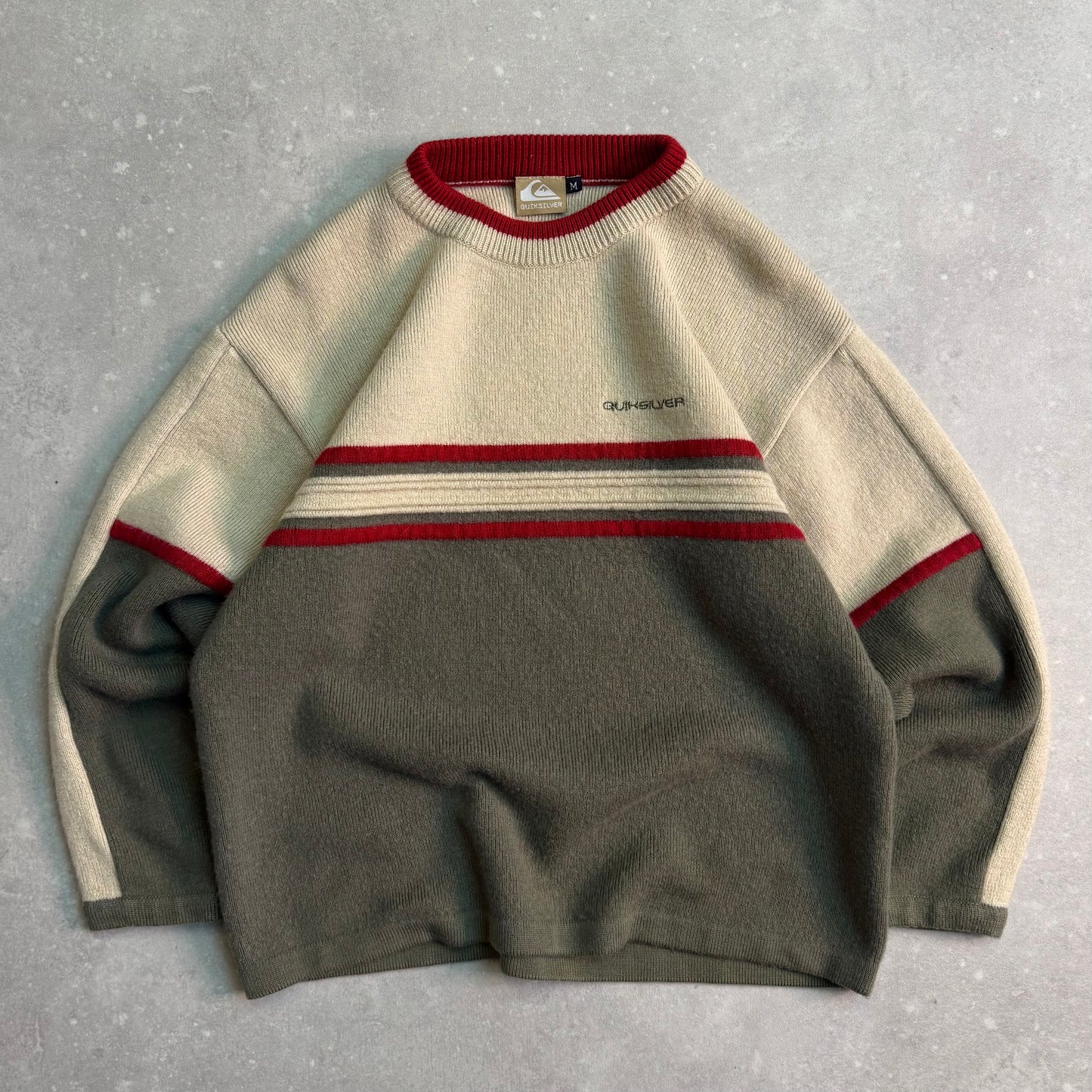 00’s Quiksilver Knit Jumper (M)