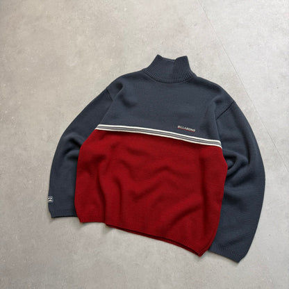 00's Billabong Turtleneck Knit Jumper (S)