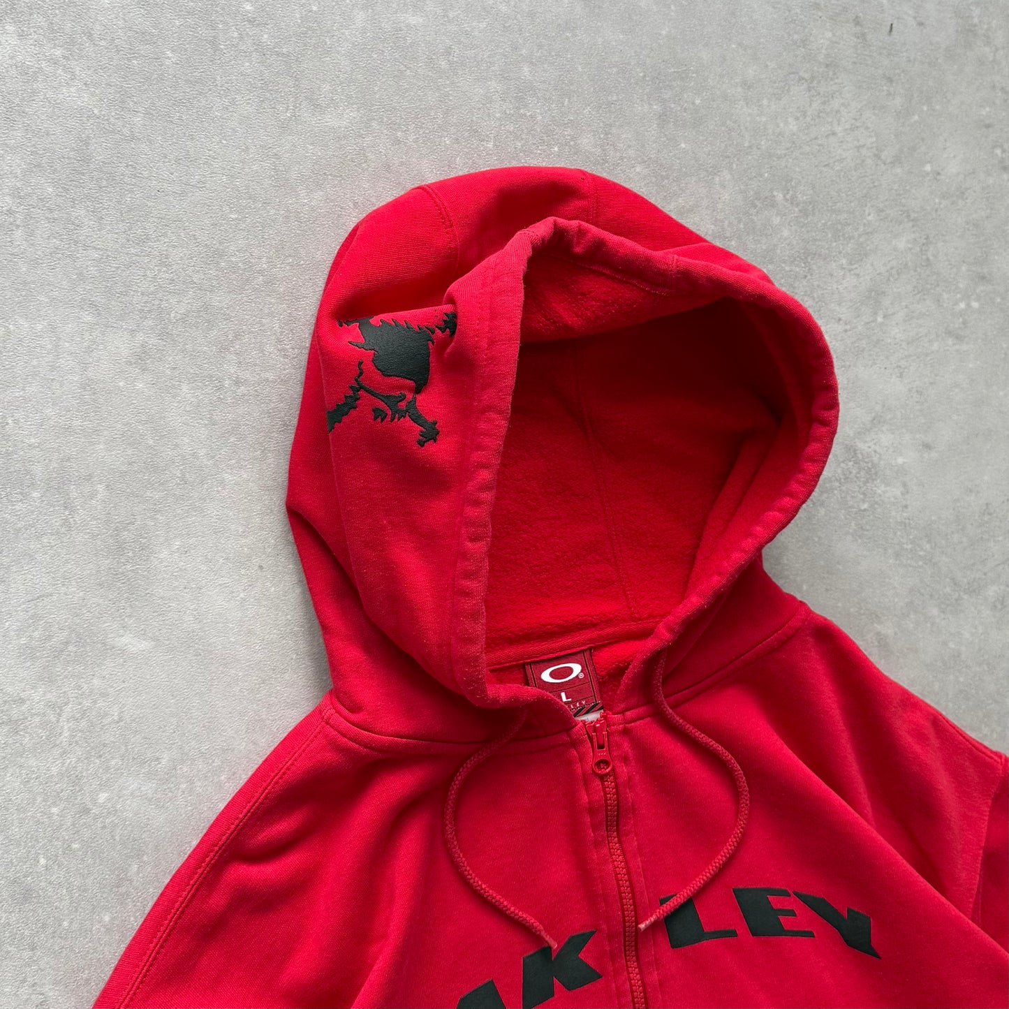 Vintage Oakley Zip-up Hoodie (L)