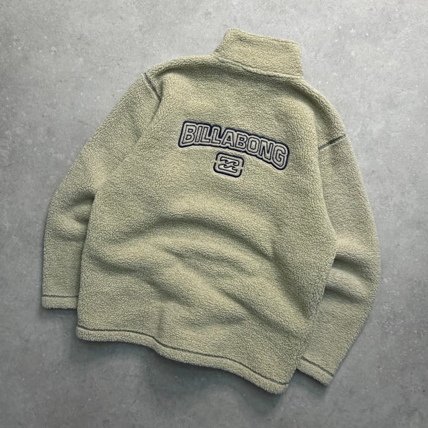 00’s Billabong 1/4 Zip Fleece (M)