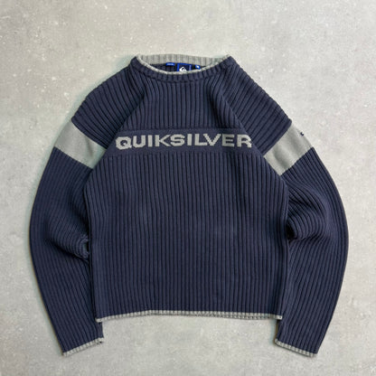 00’s Quiksilver Cable Knit Jumper (S)