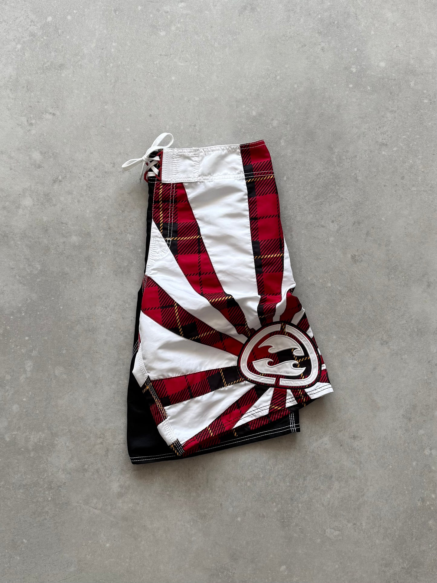 Vintage Billabong Andy Irons Rising Sun Boardshorts (34)