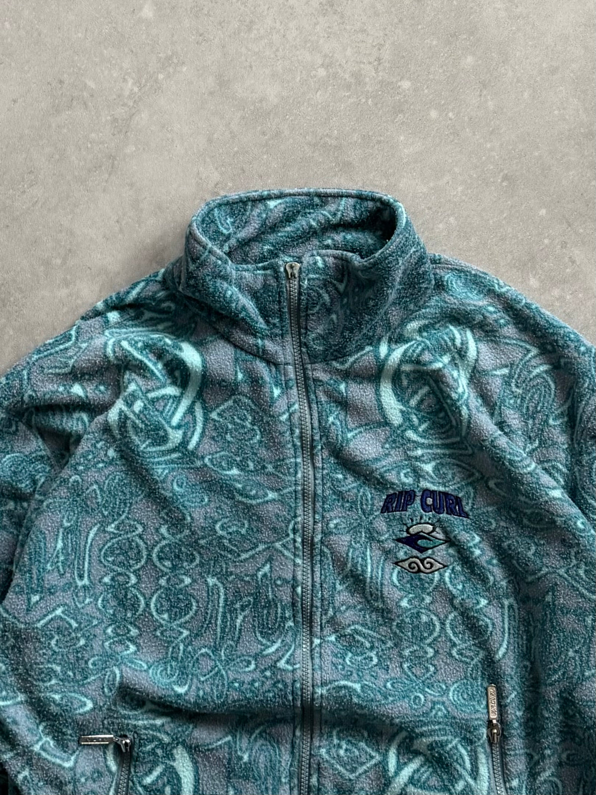 Vintage Rip Curl Full Zip Fleece (M)