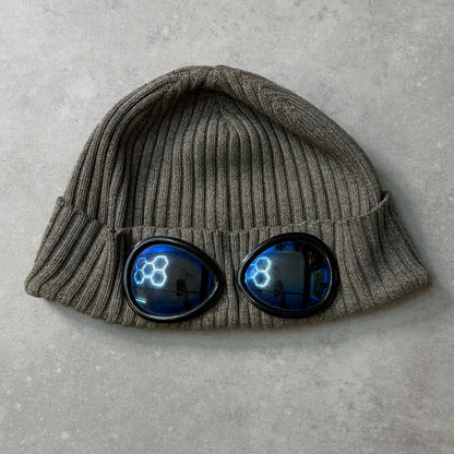 90's No Fear Goggle-lens ribbed beanie