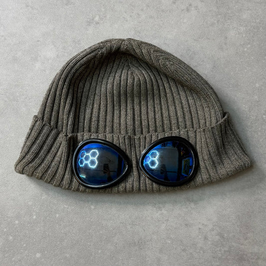 90's No Fear Goggle-lens ribbed beanie