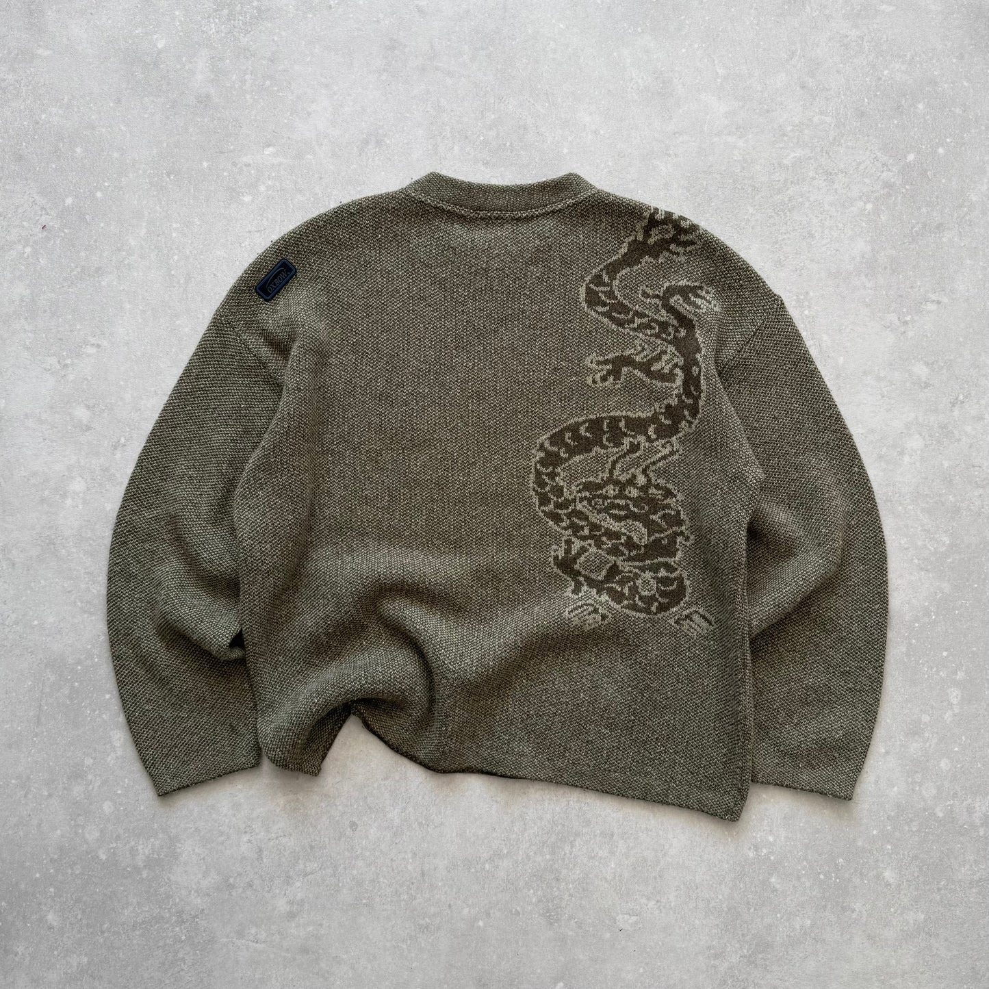 00’s Oxbow Dragon Knit Jumper (XL)