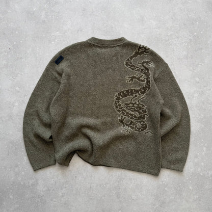 00’s Oxbow Dragon Knit Jumper (XL)