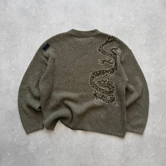 00’s Oxbow Dragon Knit Jumper (XL)