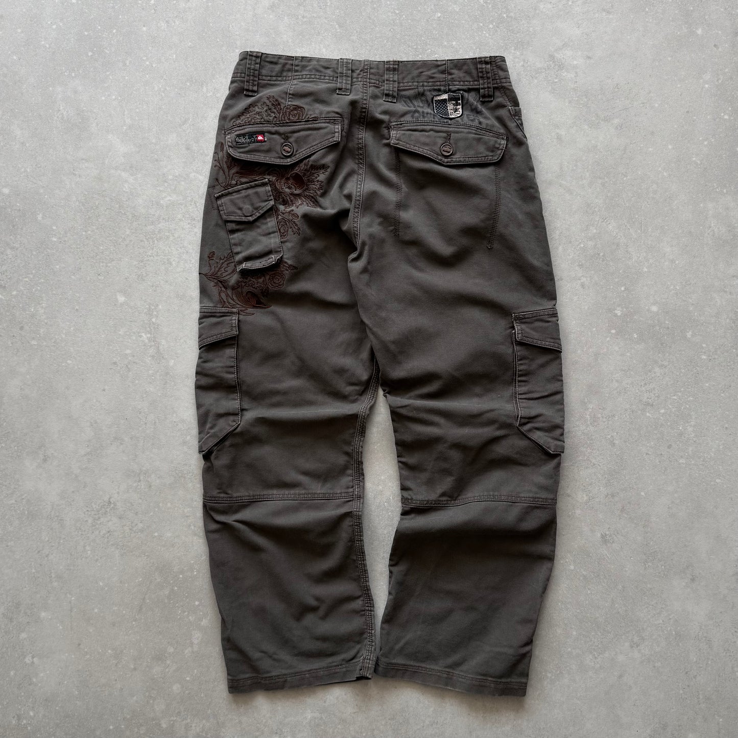 Vintage Quiksilver Cargo Trousers (32)