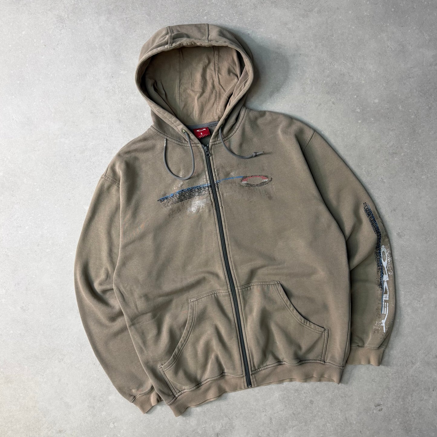 00's Oakley Zip-up Hoodie (L)