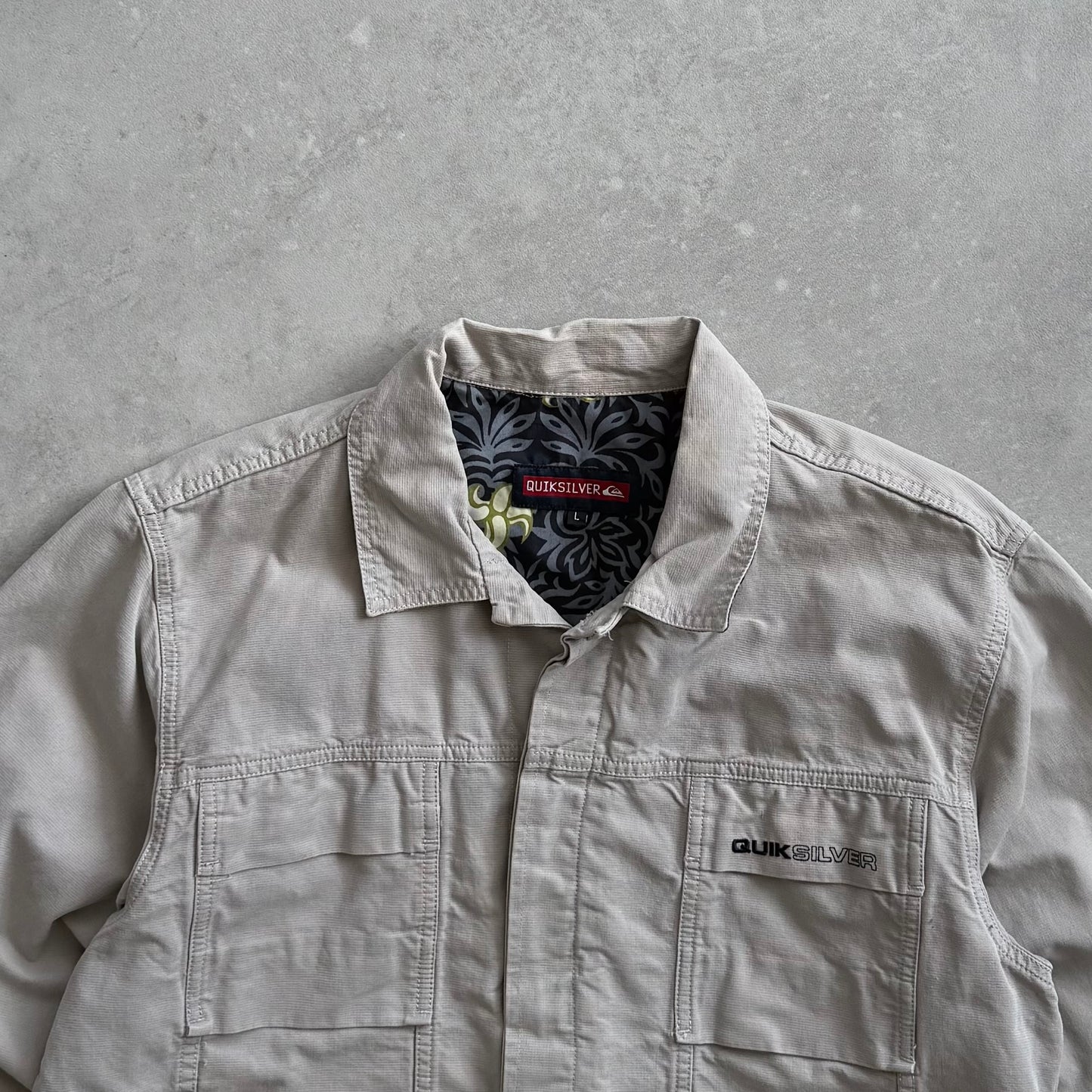 00's Quiksilver Trucker Jacket (M)