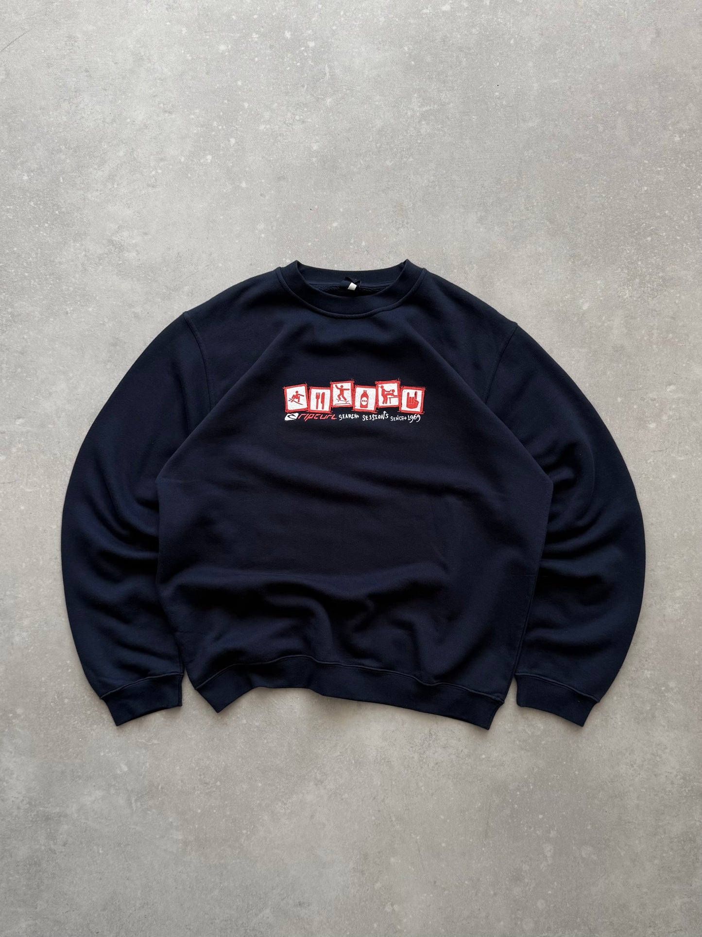 Vintage RipCurl Sessions Sweatshirt (XL)