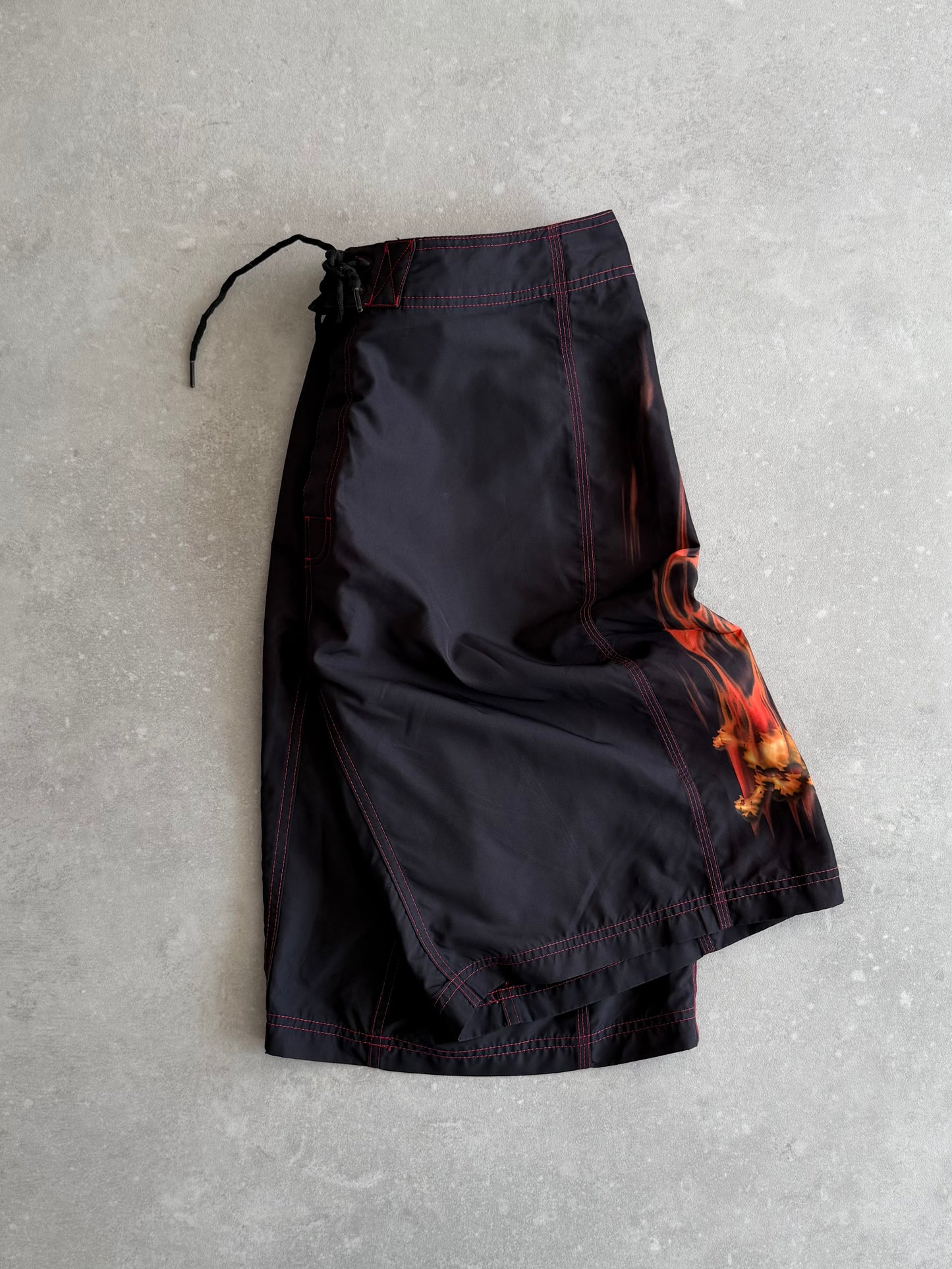 Vintage Oakley Flame Boardshorts (38)