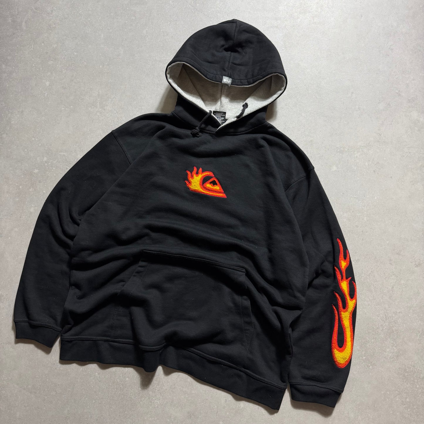 00’s Quiksilver Flame Hoodie (XL)