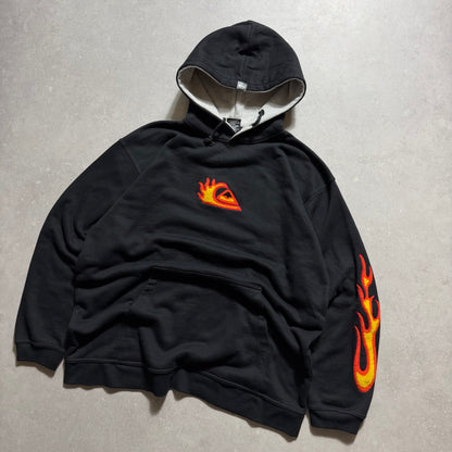 00’s Quiksilver Flame Hoodie (XL)