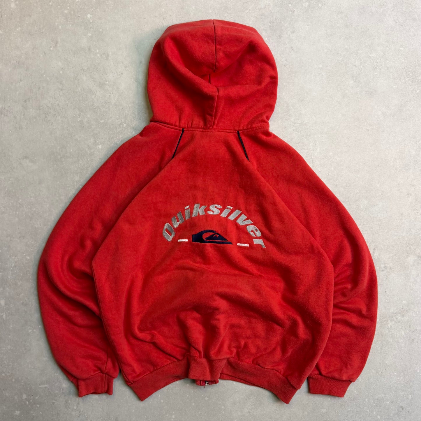 00's Quiksilver Zip Up Hoodie (S)