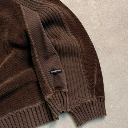 00’s Quiksilver Corduroy Knit Jumper (L)