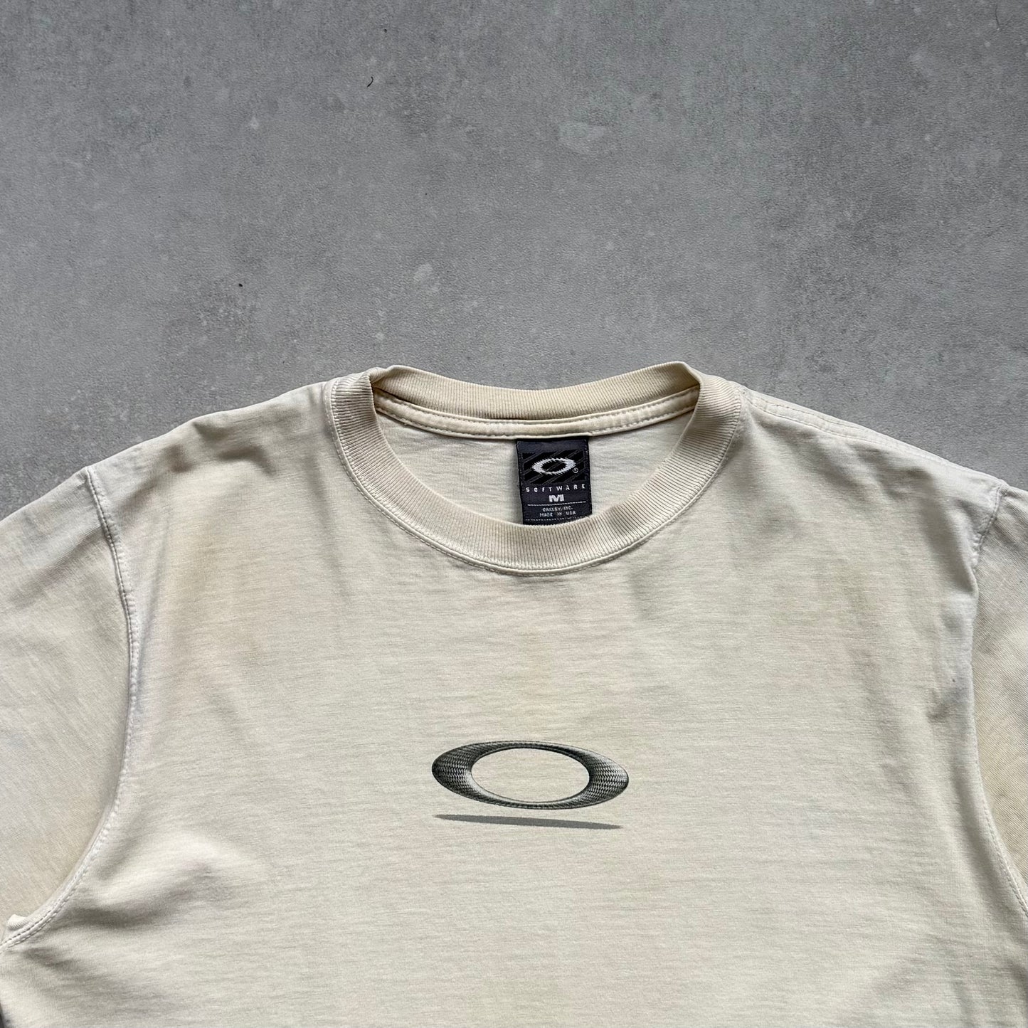 00's Oakley 3D Skull Software T-shirt (M)