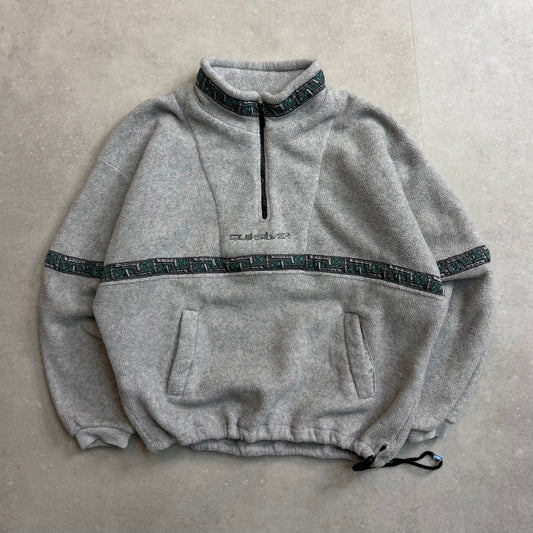 90's Quiksilver 1/4 Zip Fleece (XL)