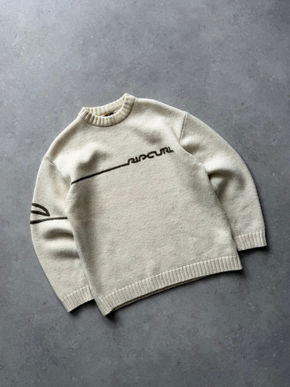 Vintage Rip Curl Knit Jumper (L)