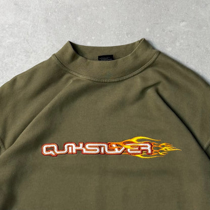 00’s Quiksilver Flame Sweatshirt (L)