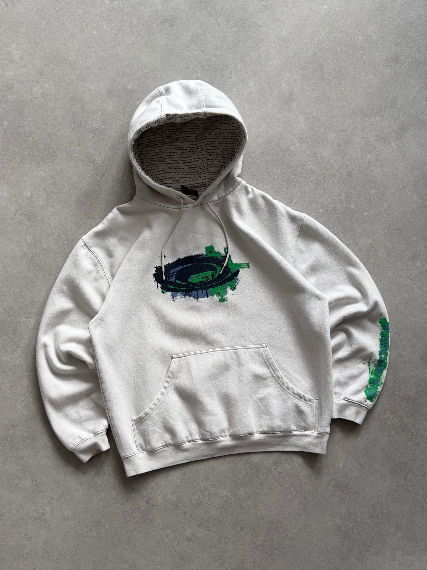 Vintage Oakley Graffiti Hoodie (M)