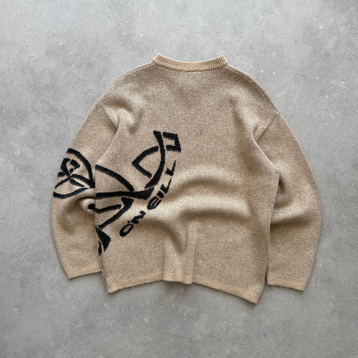 Vintage O’Neill V-Neck Knit Jumper (L)