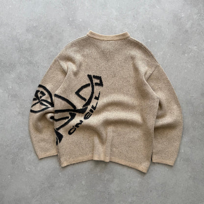 Vintage O’Neill V-Neck Knit Jumper (L)