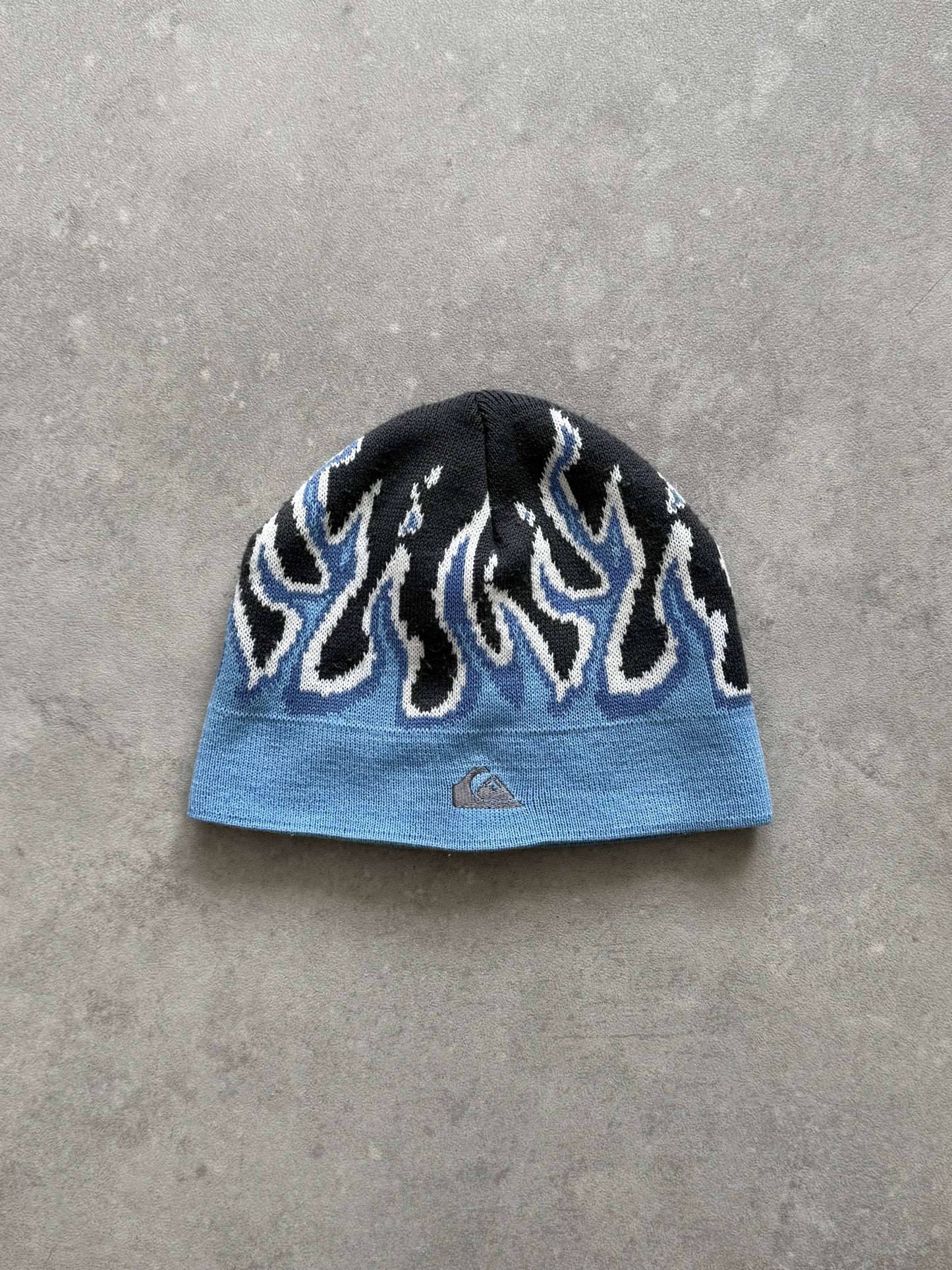 Vintage Quiksilver Flame Beanie