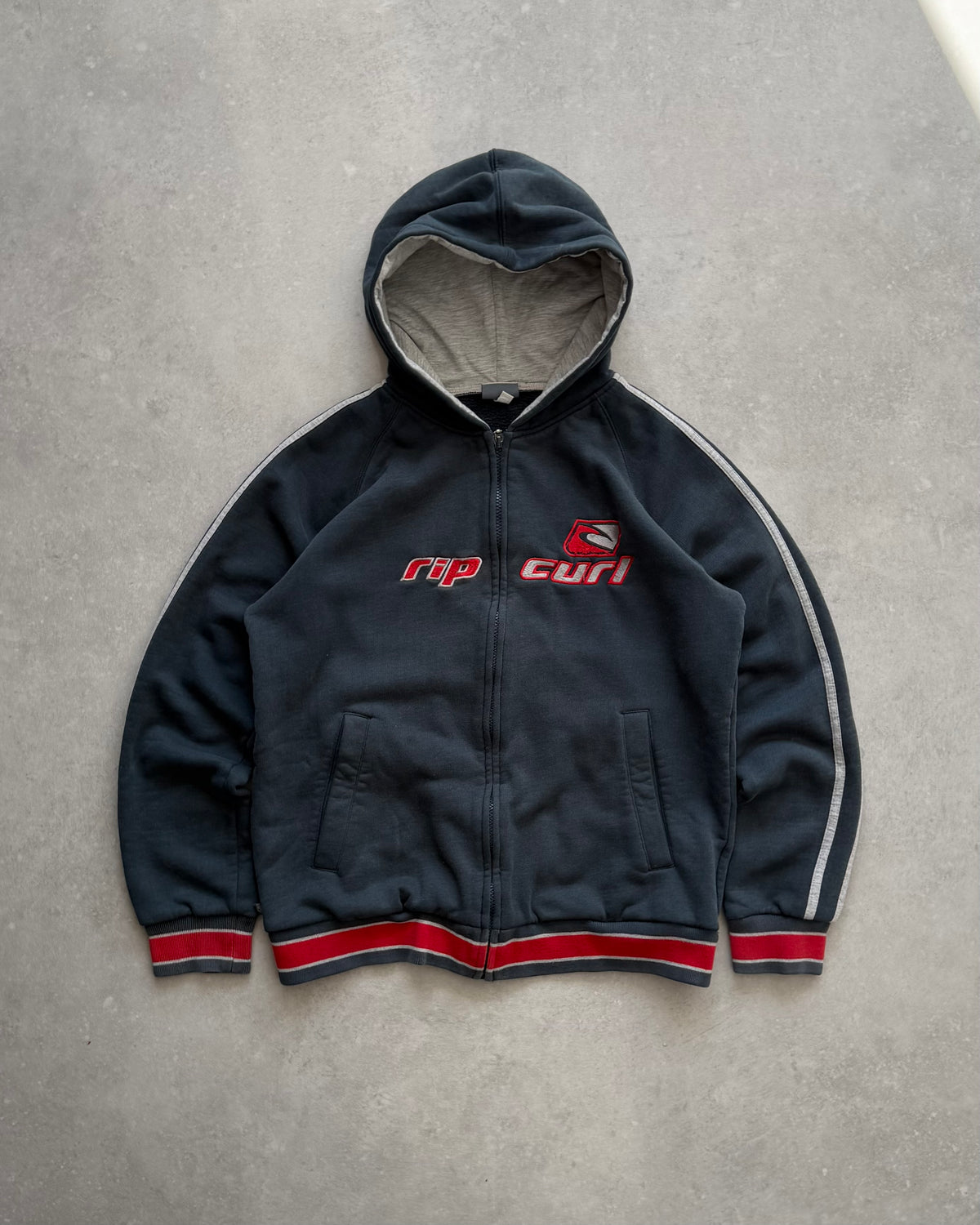 Vintage Rip Curl Full Zip Hoodie (S)