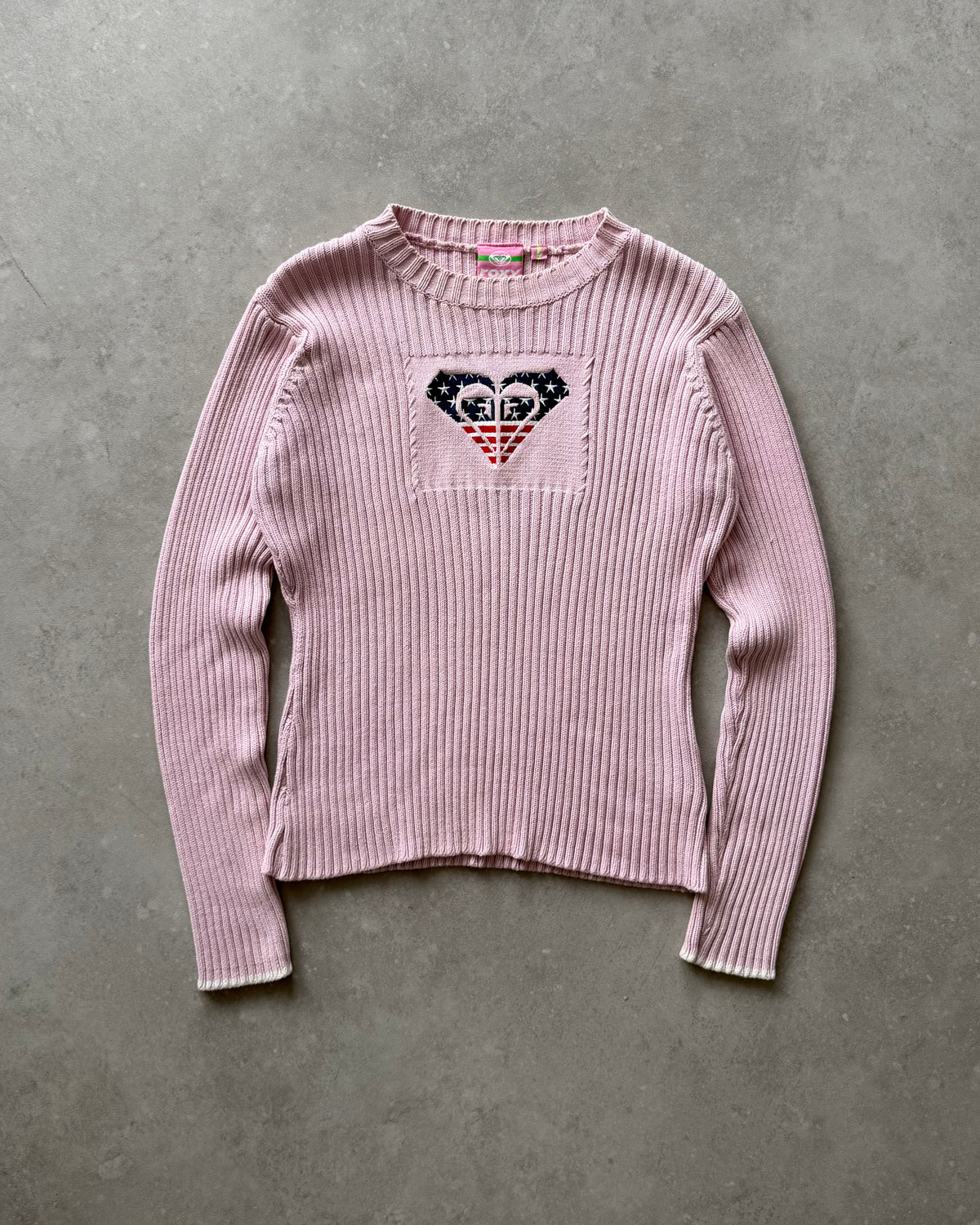 Vintage Roxy Cable Knit Jumper (M)