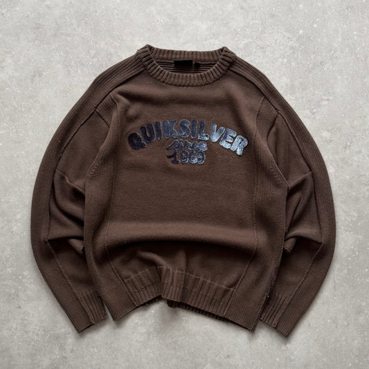 00's Quiksilver Knit Jumper (M)