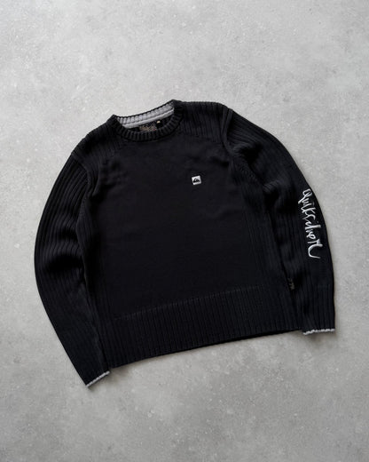 Vintage Quiksilver Cable Knit Jumper (M)