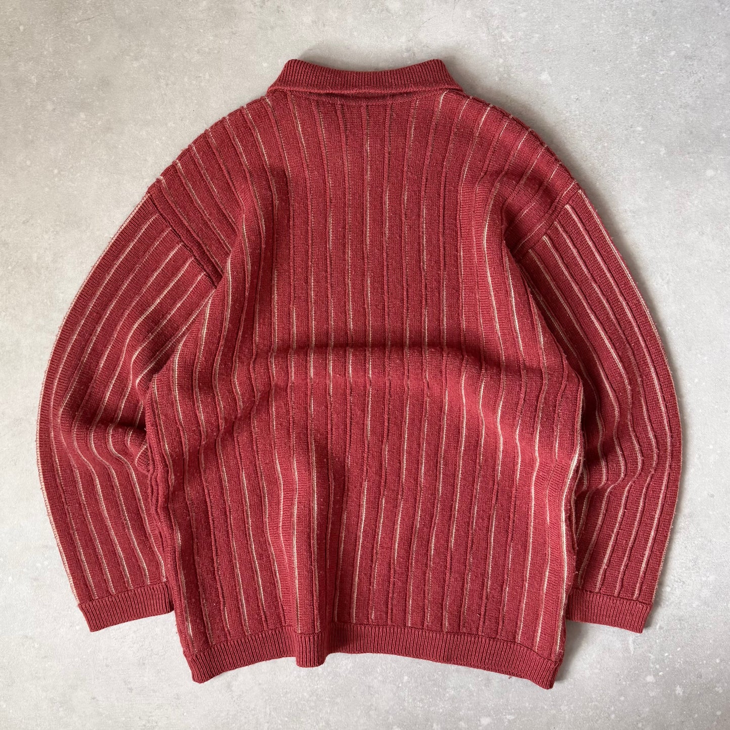 90’s Quiksilver 1/4 Zip Knit Jumper (XL)