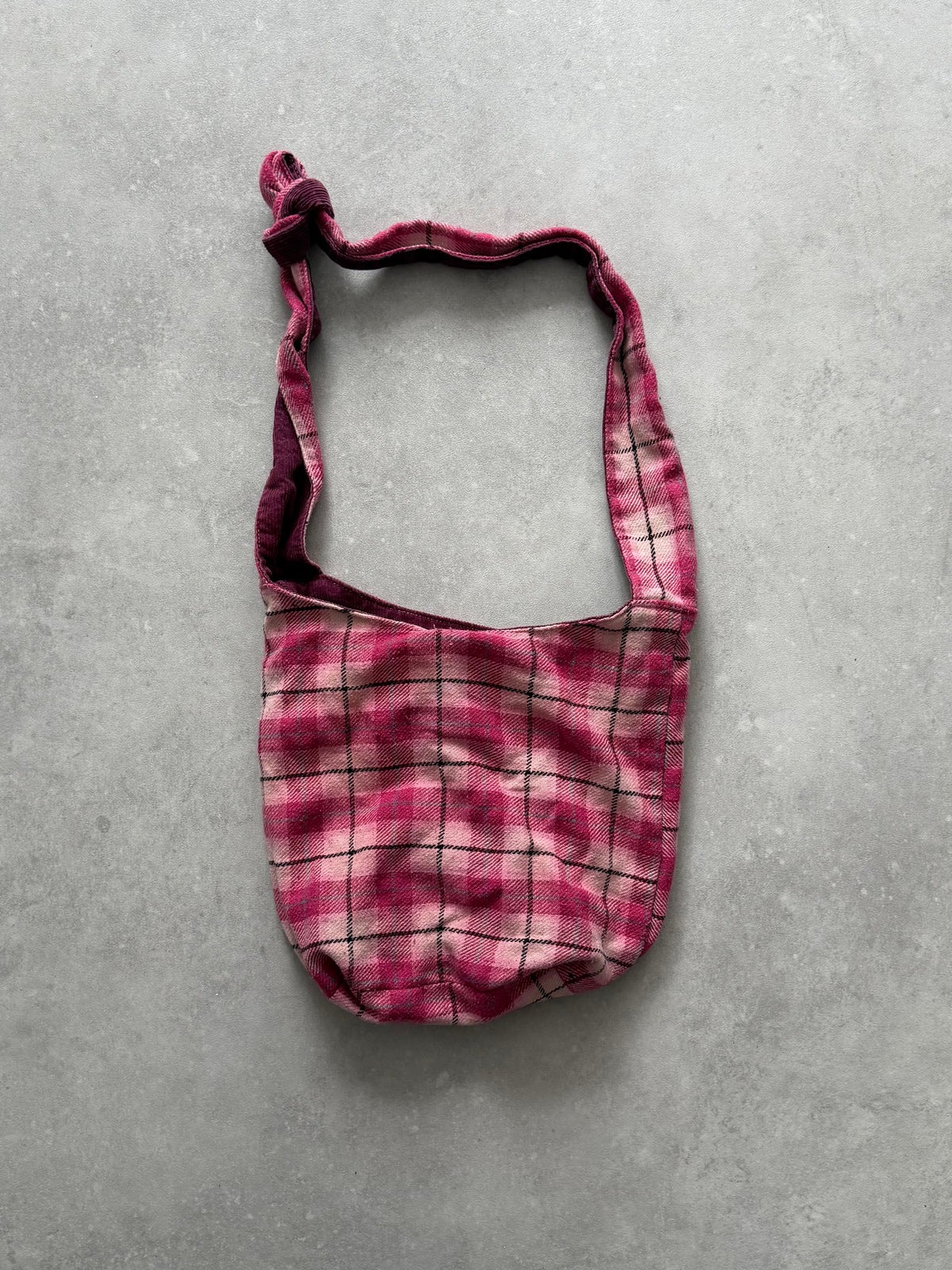 Vintage Billabong Plaid Tote Bag