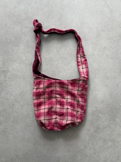 Vintage Billabong Plaid Tote Bag