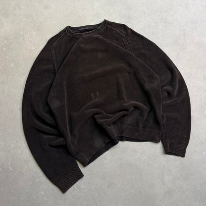 00’s Quiksilver Corduroy Knit Jumper (XL)