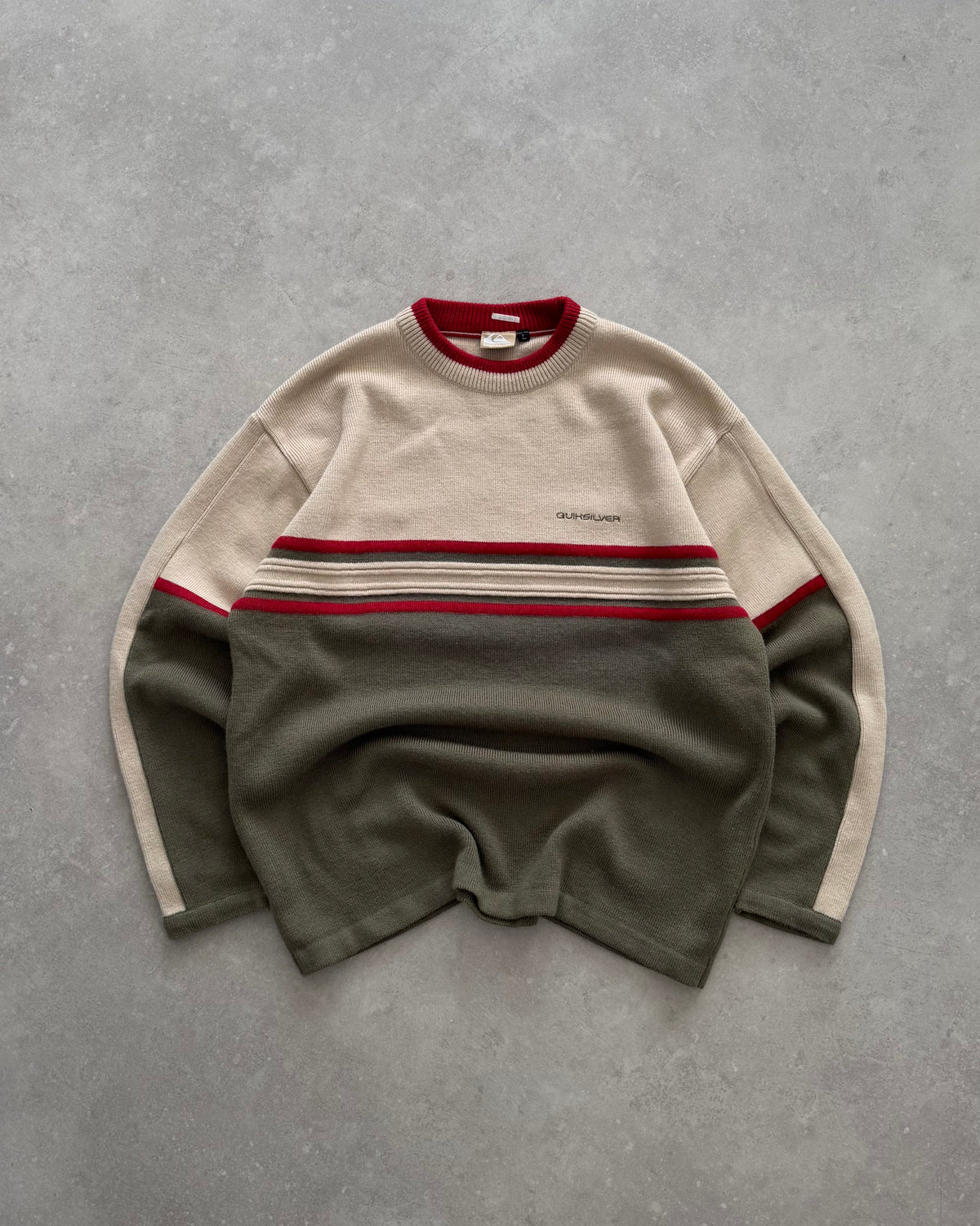 Vintage Quiksilver Knit Jumper (XL)