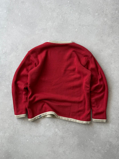 Vintage Billabong Reversible Knit Jumper (L)