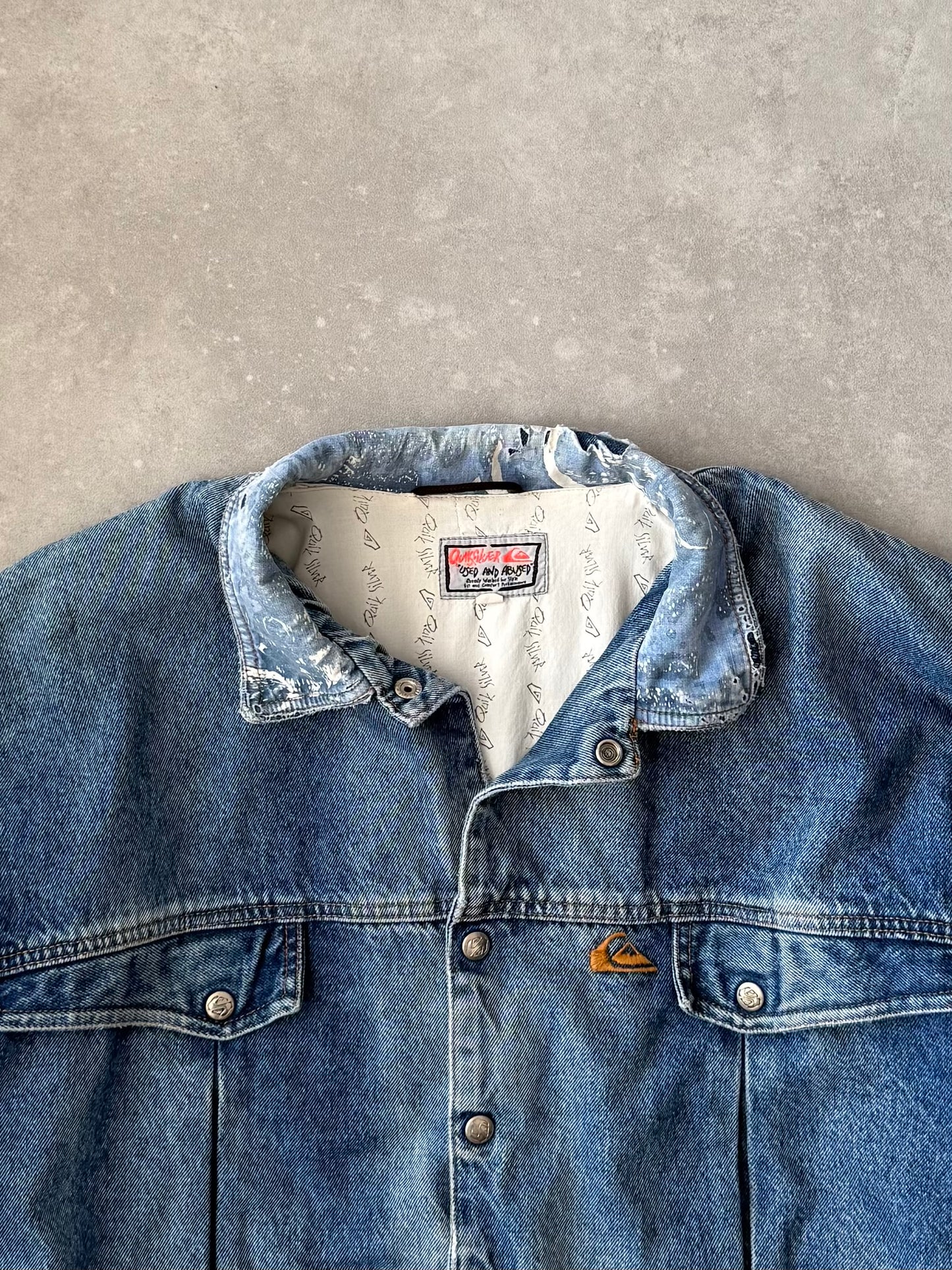 Vintage Quiksilver Denim Jacket (M)