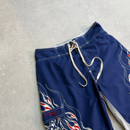 00’s Billabong Flame Board Shorts