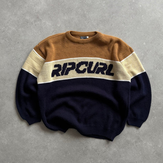 Vintage Rip Curl Knit Jumper (L)