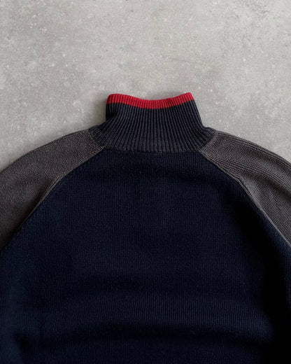 Vintage Quiksilver 1/4 Zip Knit Jumper (S)