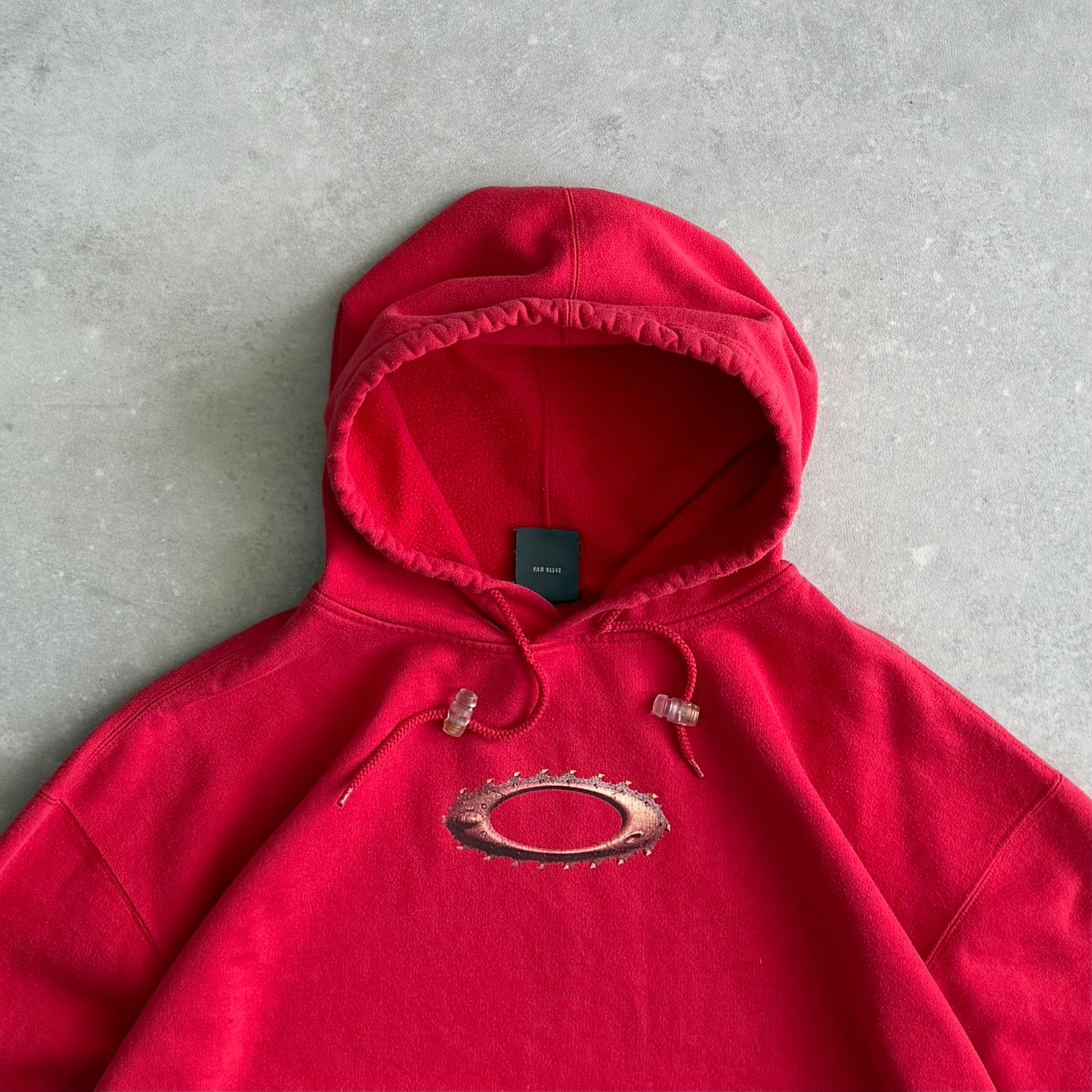 00's Oakley Software Saw Blade Hoodie (L)