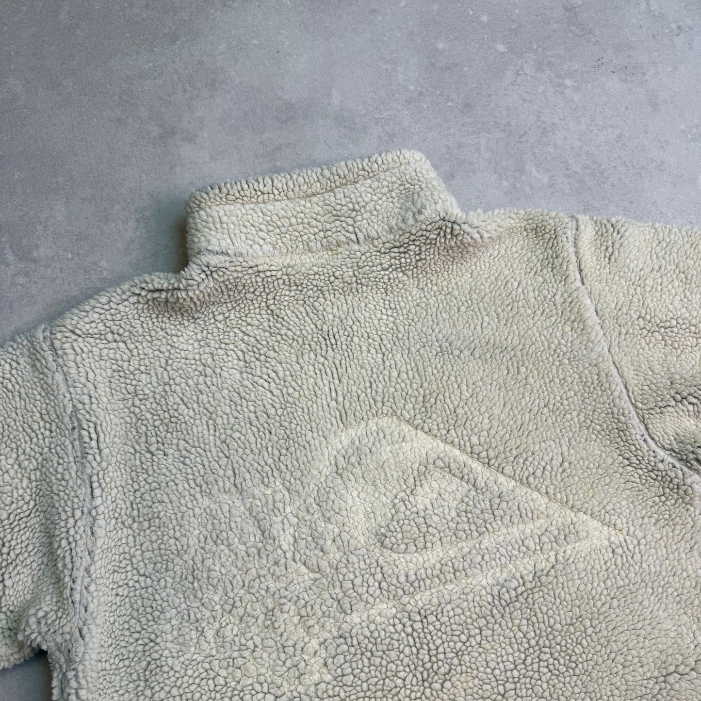00’s Quiksilver 1/4 Zip Sherpa Fleece (M)