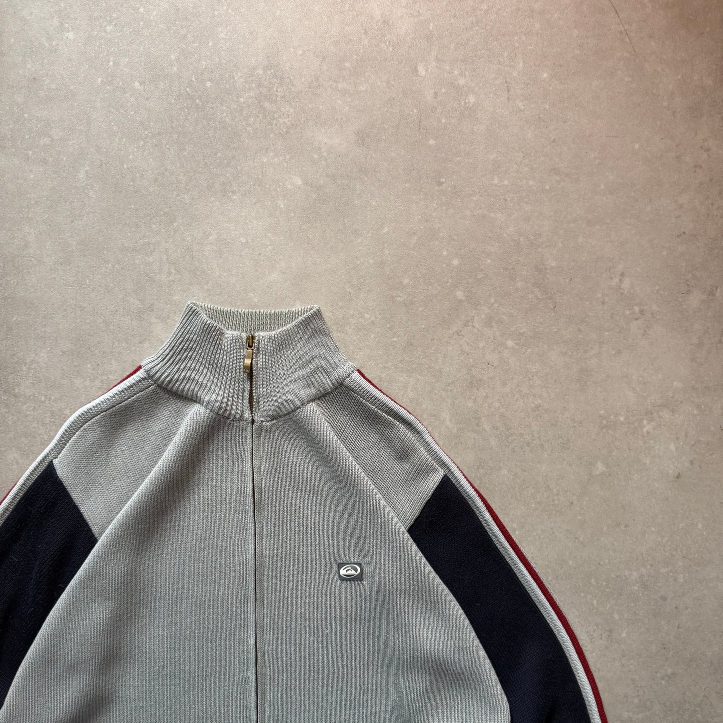 00’s Quiksilver Zip up Knit Jumper