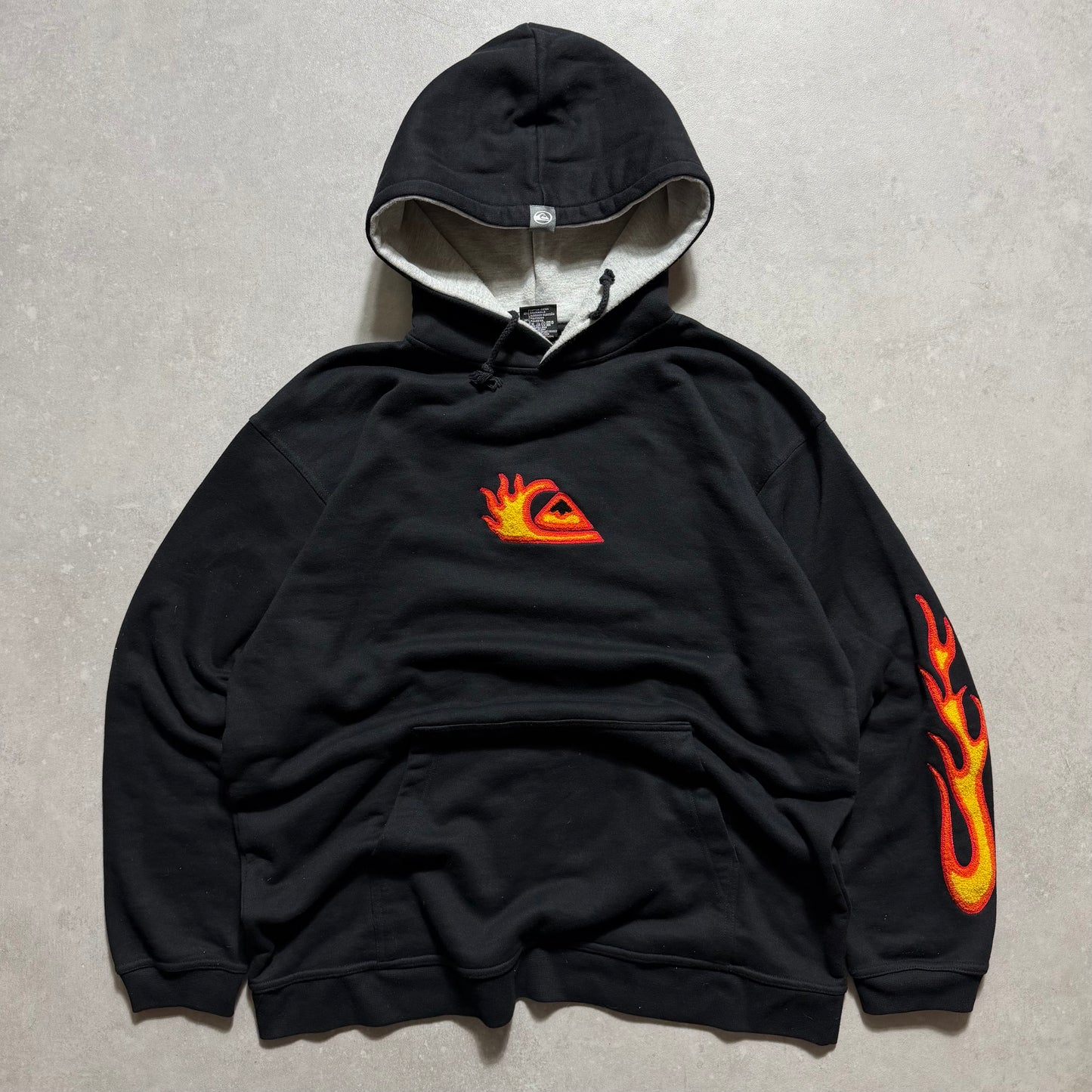 00’s Quiksilver Flame Hoodie (XL)
