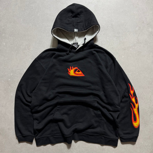 00’s Quiksilver Flame Hoodie (XL)