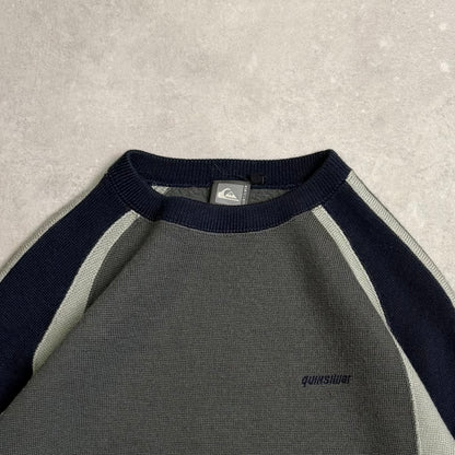 00’s Quiksilver Fleece Lined Knit Jumper (S)