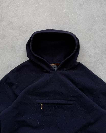 Vintage Oakley 1/4 Zip Fleece Hoodie (L)